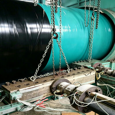 Fully Automatic 3PE Pipe Coating Line, Automated Steel Pipe Anti-Corrosion Production System with PLC Control