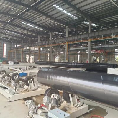 BV Audited 3LPE FBE Steel Pipe Coating Line for Water Gas Pipelines