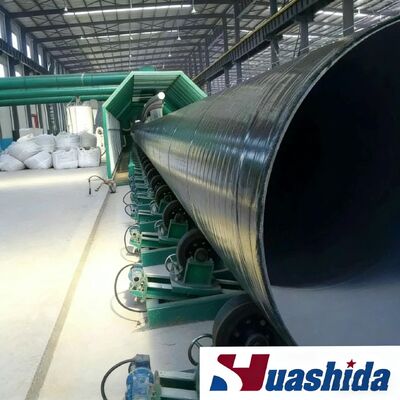 BV Audited 3LPE FBE Steel Pipe Coating Line for Water Gas Pipelines