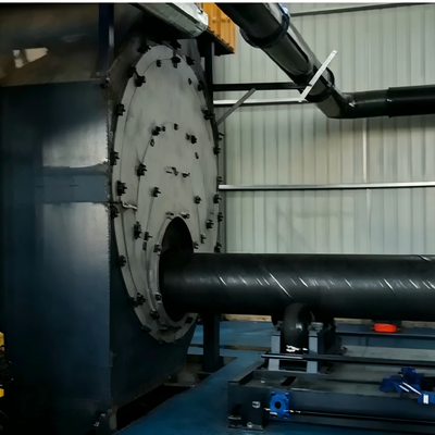 BV Audited 3LPE FBE Steel Pipe Coating Line for Water Gas Pipelines