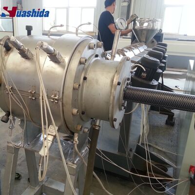 Flexible PU Foaming Pert Insulation Pipe Extrusion Line for Underground Pipe System