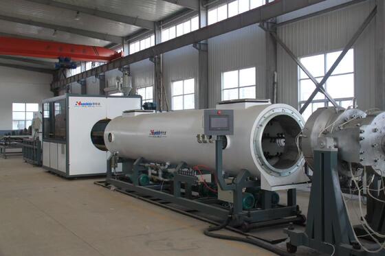 Large Diameter HDPE Pipe Extrusion Machine for Water Mains with Helical Die