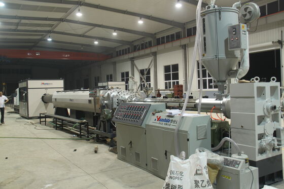 Large Diameter HDPE Pipe Extrusion Machine for Water Mains with Helical Die