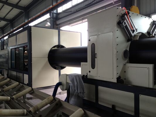 Large Diameter HDPE Pipe Extrusion Machine for Water Mains with Helical Die