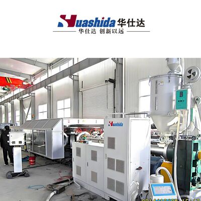 Industrial HDPE PP Double Wall Corrugated Pipe Extrusion Production Line