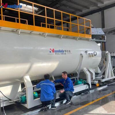 HDPE Pre-Insulation Jacket Pipe Extrusion Line for Oil Gas Piping